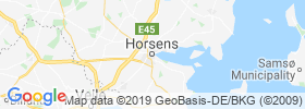 Horsens map